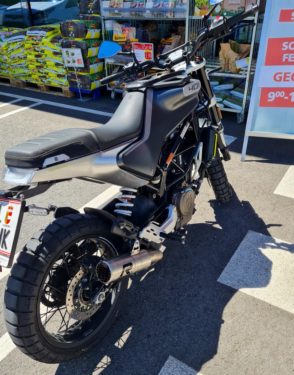 Motorrad verkaufen Husqvarna Svartpilen 401  Ankauf